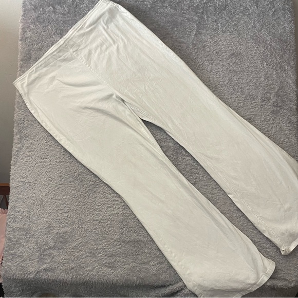 True Craft Pants - • Title: True Craft White High-Rise Flare Pull-On Jeans - Plus Size 1X